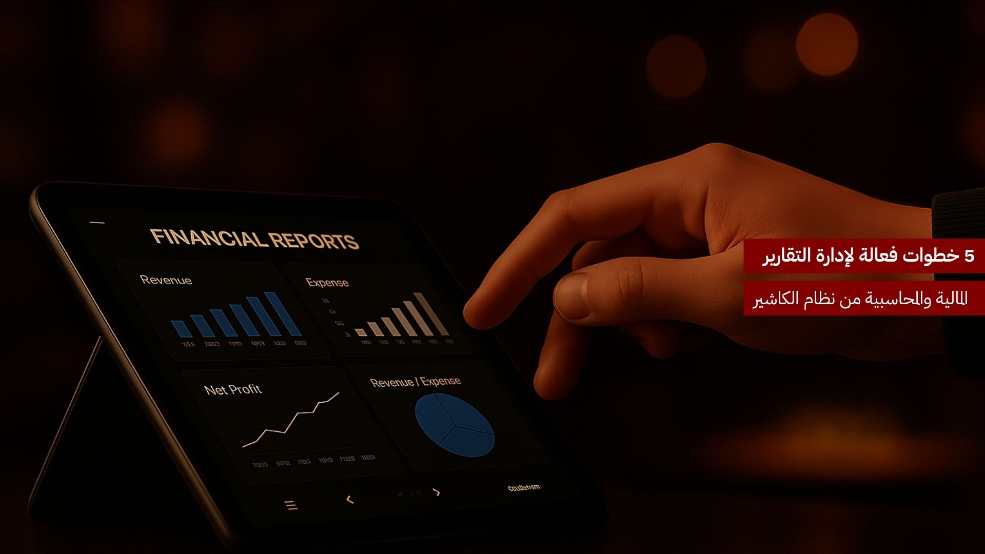 5 خطوات فعّالة لإدارة التقارير المالية والمحاسبية من نظام الكاشير