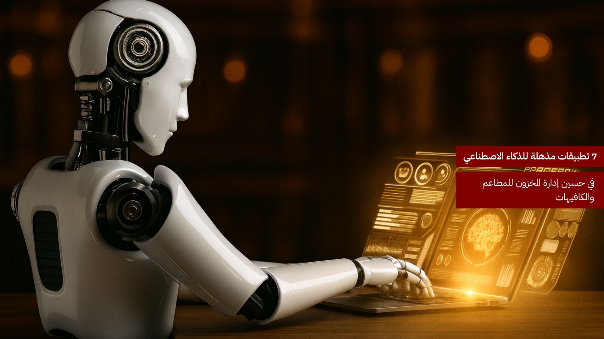 7 تطبيقات مذهلة للذكاء الاصطناعي في تحسين إدارة المخزون للمطاعم والكافيهات