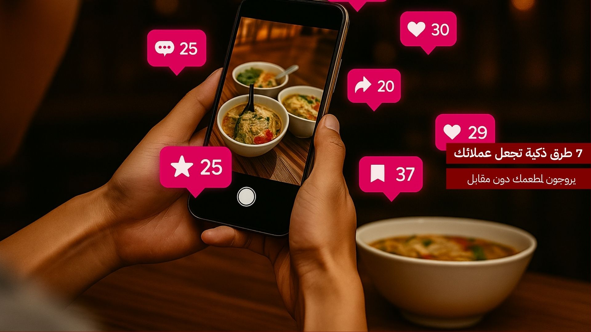 7 طرق ذكية تجعل عملاءك يروّجون لمطعمك دون مقابل