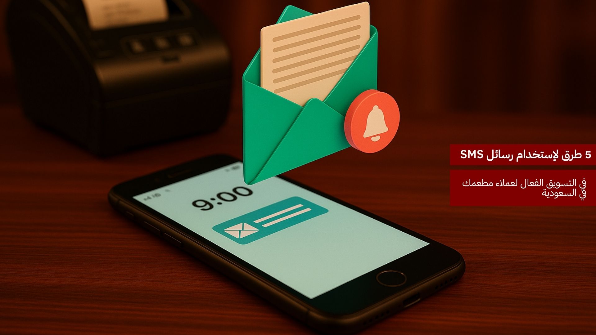 5 طرق لاستخدام رسائل SMS في التسويق الفعّال لعملاء مطعمك في السعودية