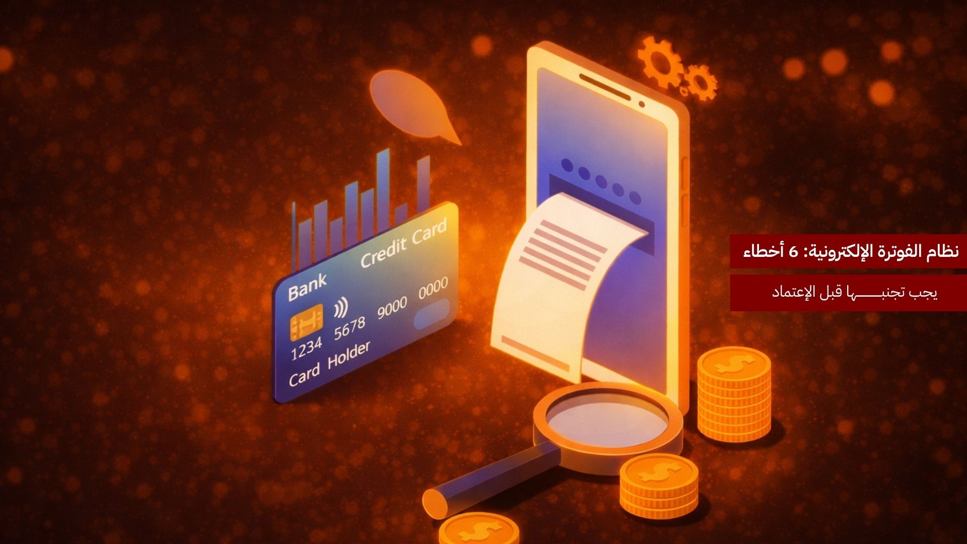 نظام الفوترة الإلكترونية 6 أخطاء يجب تجنبها قبل شيء اعتماده