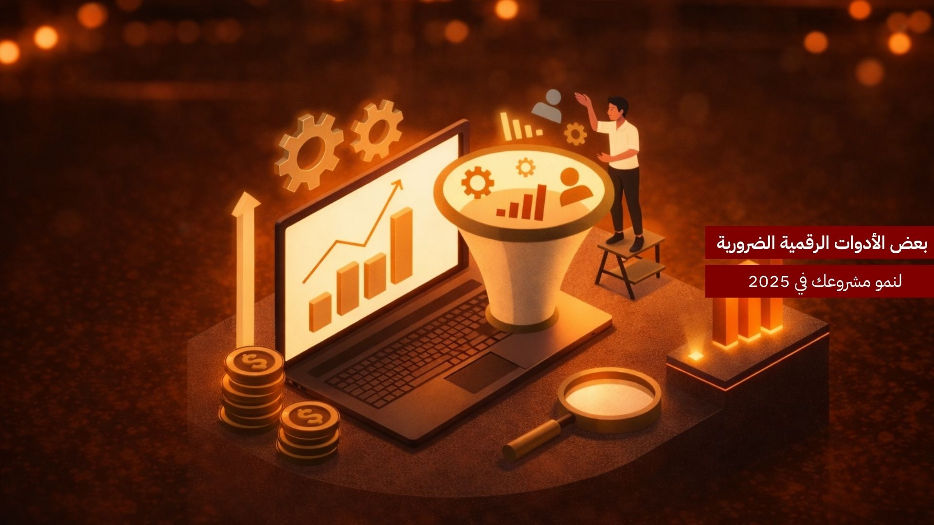 أهم الأدوات الرقمية الضرورية لتسريع نمو مشروعك في 2025